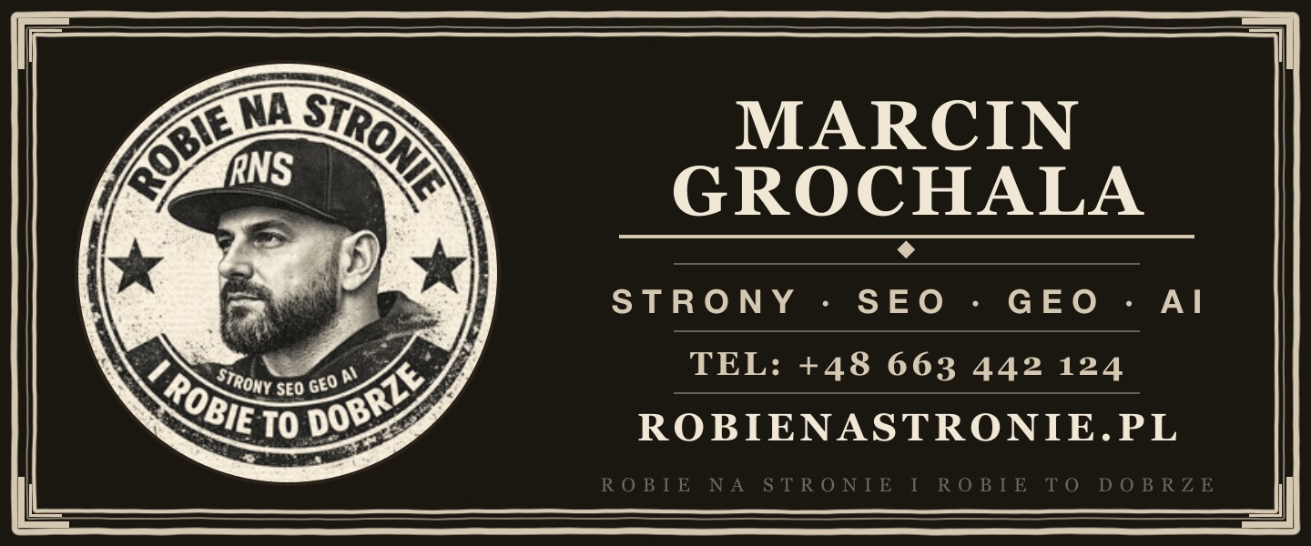 Robie Na Stronie — Marcin Grochala